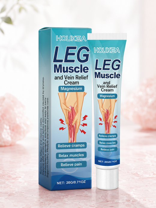 Magnesium Leg Relief Cream — Soothe Cramps, Vein Comfort