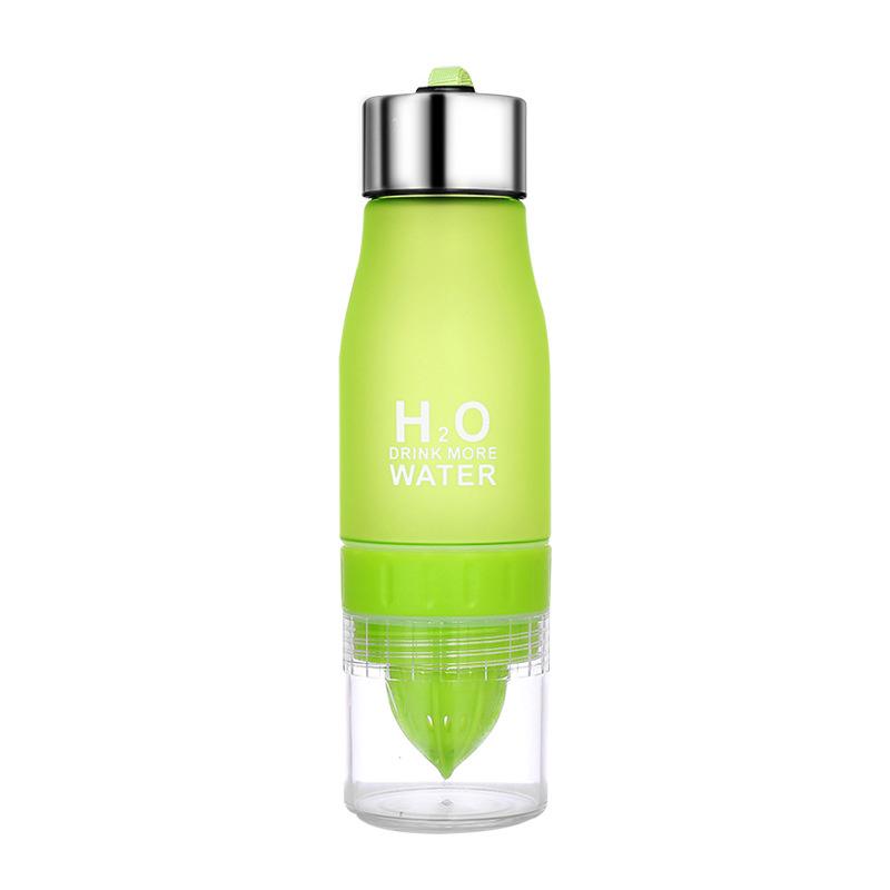 Citrus Juicer Water Bottle 650ml for Flavored Water