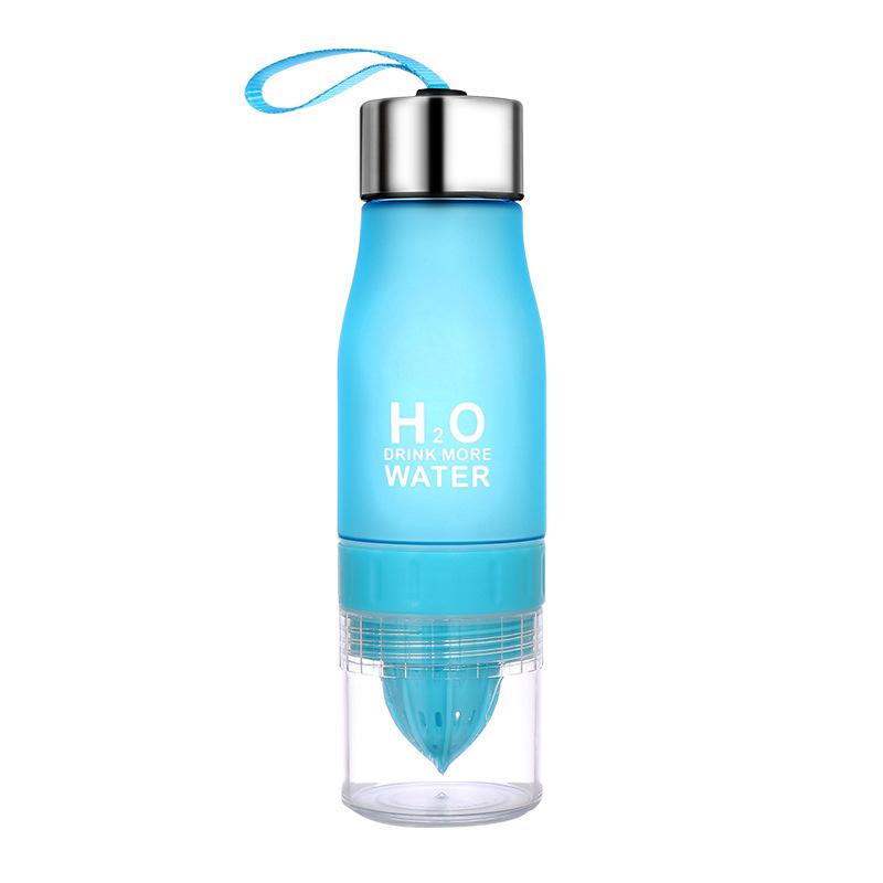 Citrus Juicer Water Bottle 650ml for Flavored Water