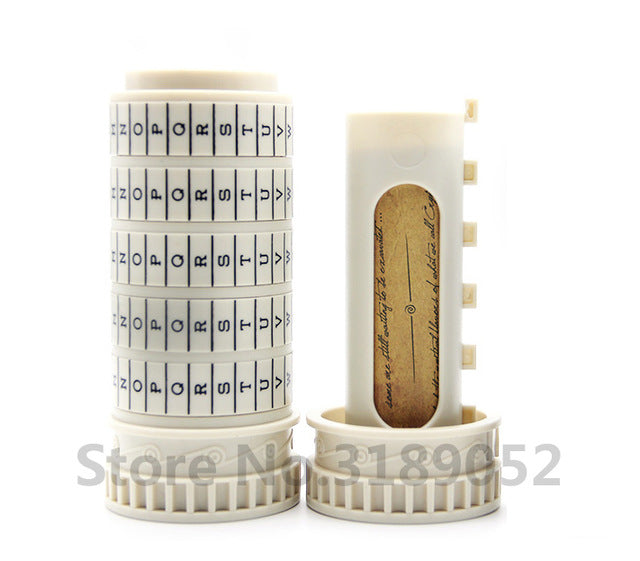 Metal Cryptex Lock for Secret Messages, Gifts & Puzzles