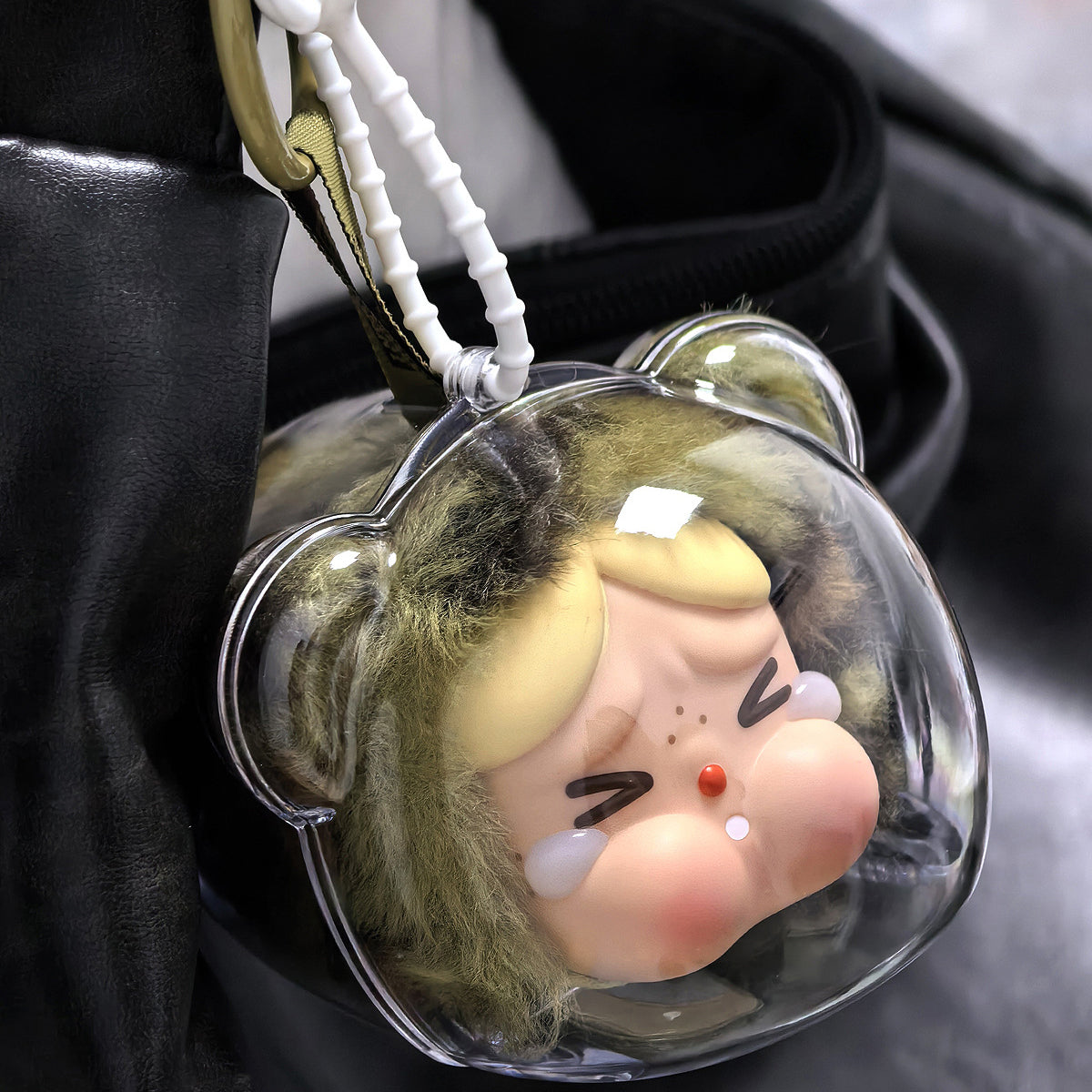 Transparent Collectible Doll Case for Visible Carrying