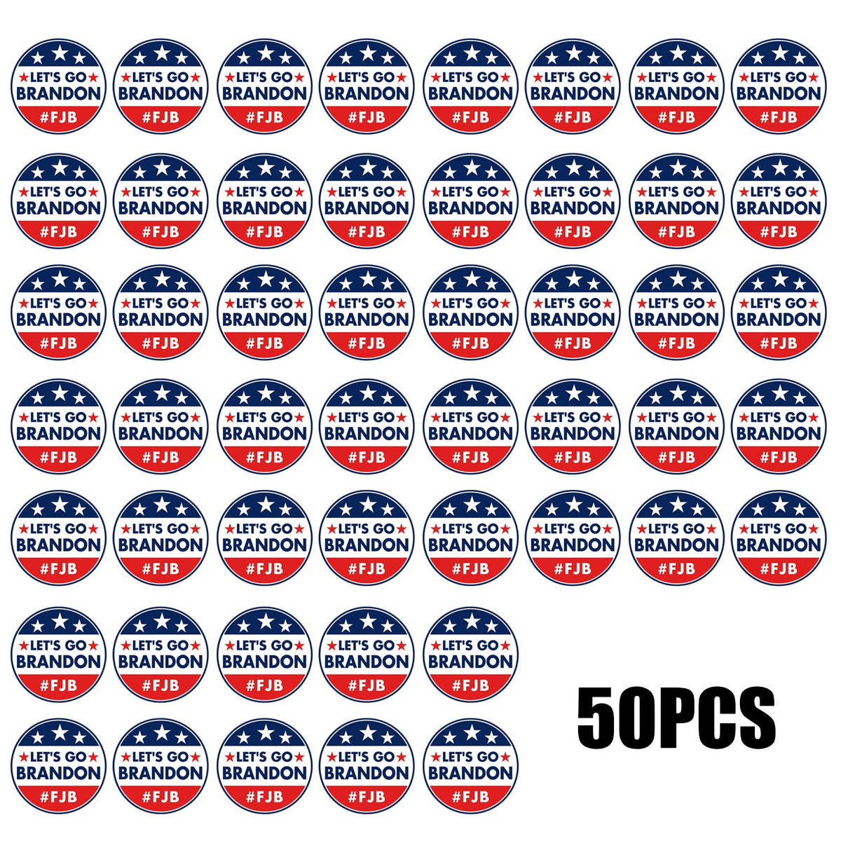 Let's Go Brandon Sticker – Patriotic Car & Home Decal