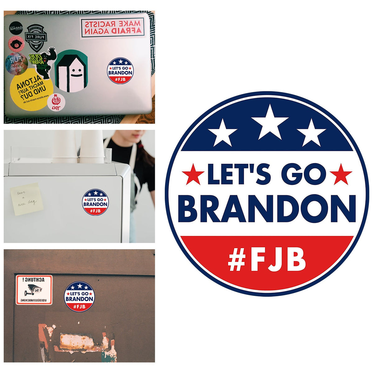 Let's Go Brandon Sticker – Patriotic Car & Home Decal