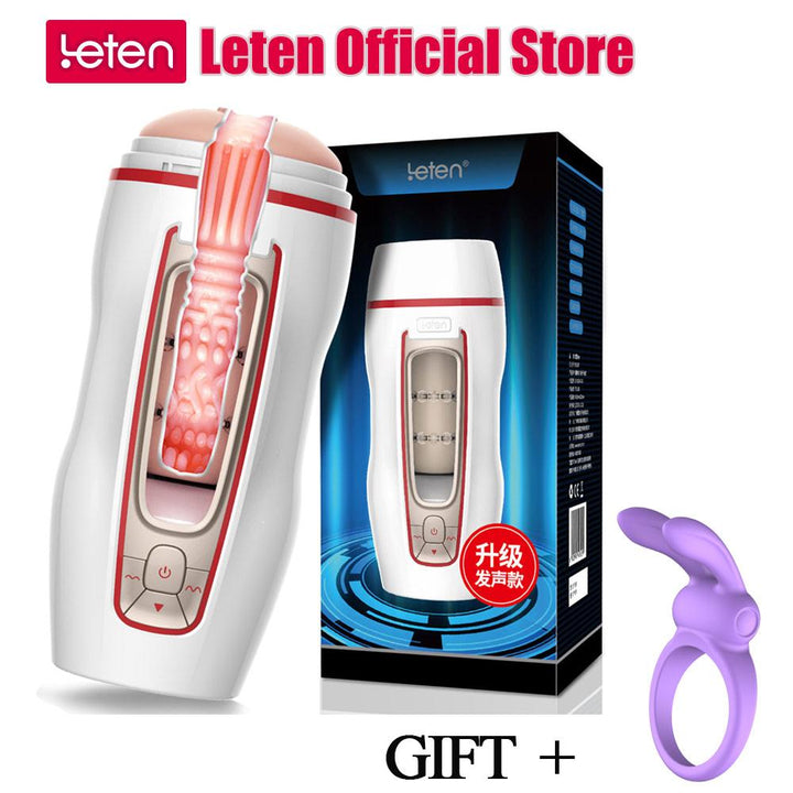 Electric Male Masturbator with Multi-Speed Stimulation