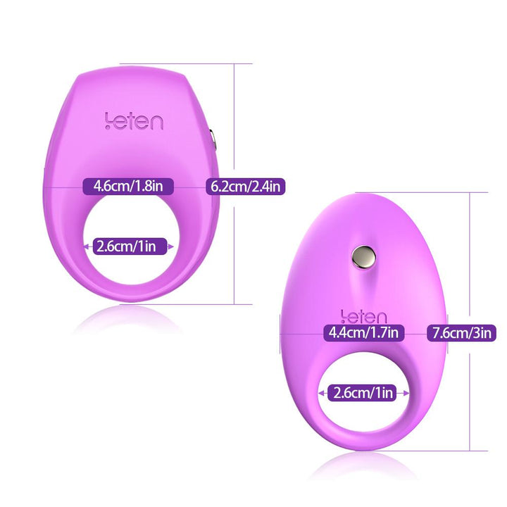 Vibrating Cock Ring for Couples With Dual Stimulation