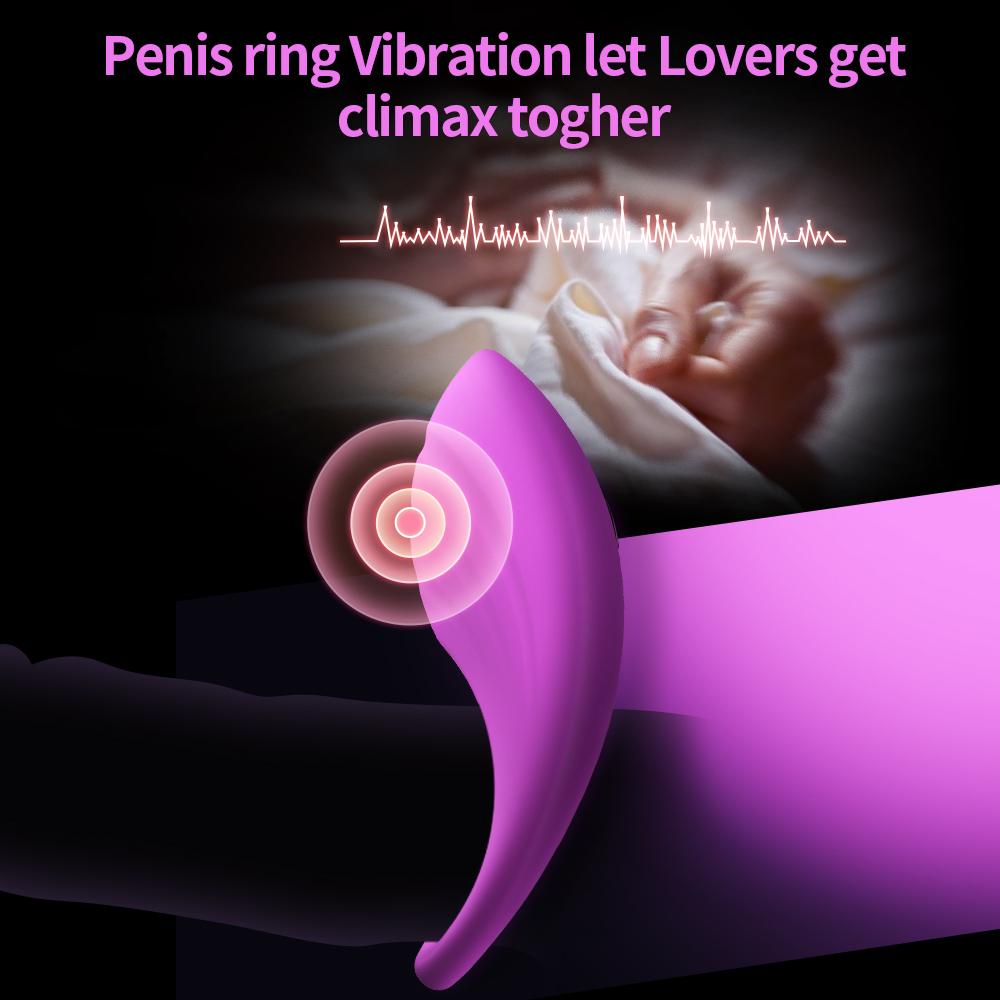 Vibrating Cock Ring for Couples With Dual Stimulation