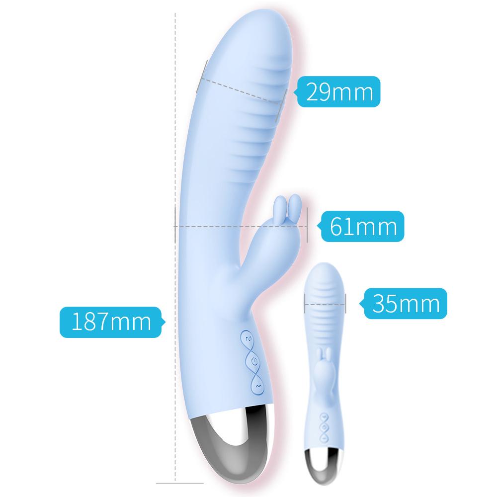 Rabbit Vibrator With Customizable Dual Stimulation