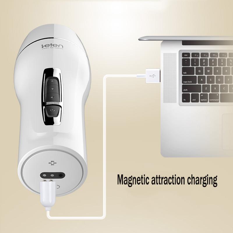 Electronic Male Masturbator With Adjustable Controls