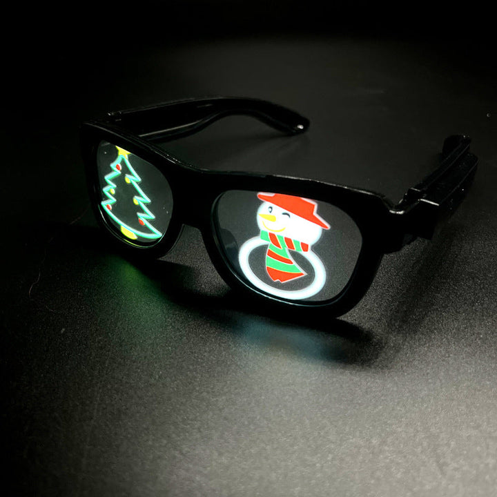 LED Light Up Glasses - Rechargeable Glow Party Eyewear