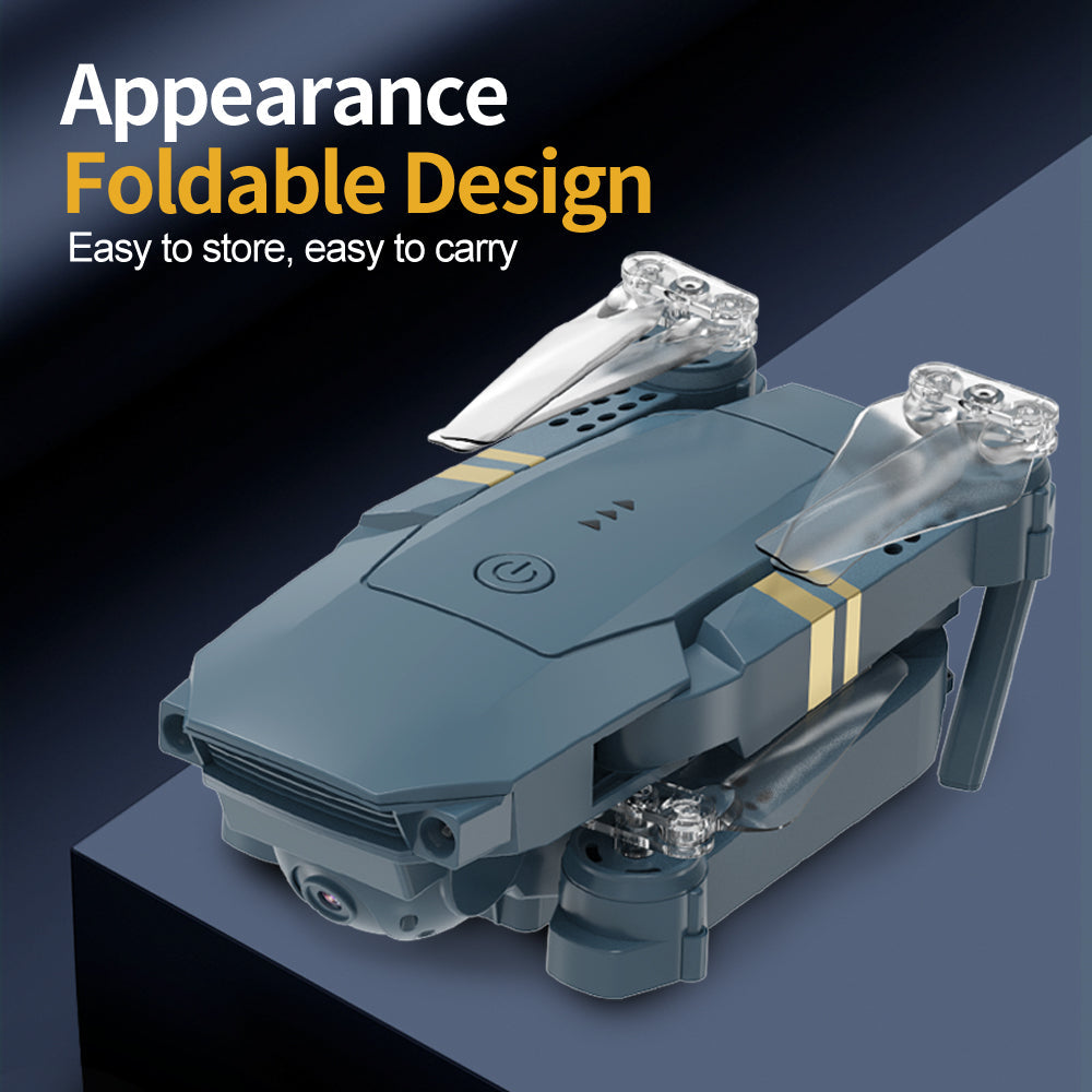 Foldable Camera Drone with LED Night Flight Lights
