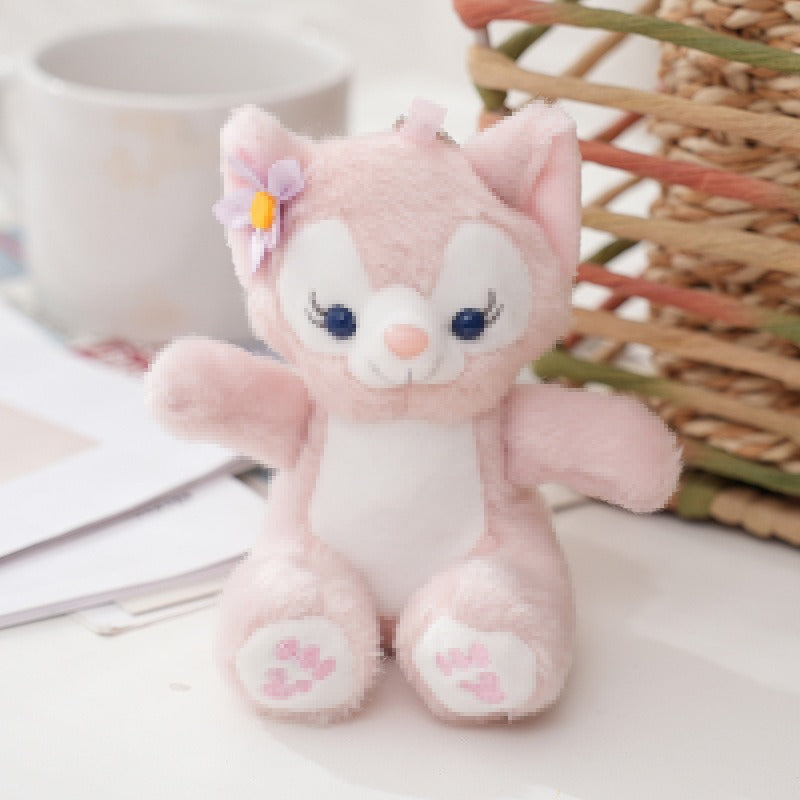Pastel Plush Doll Gift for Cozy Valentine's Displays
