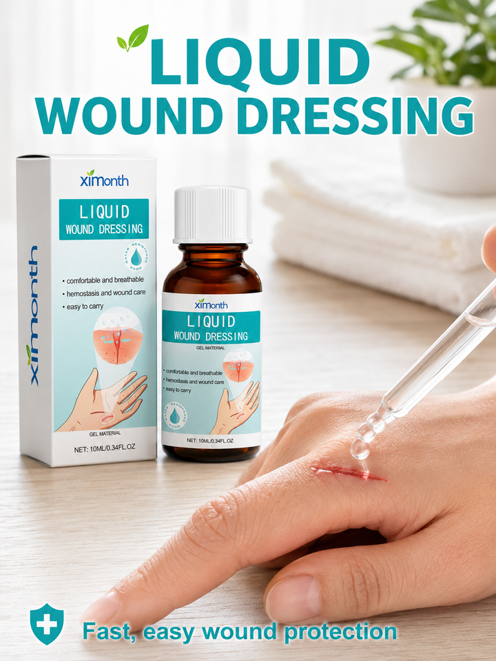 Liquid Bandage for Wounds – Breathable, Transparent Film, 10ml