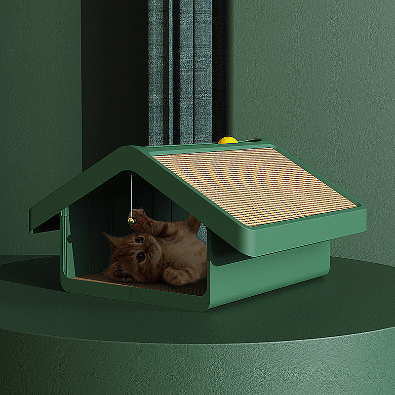 Cat Scratcher Cottage for Cozy Hideaways & Scratch Play