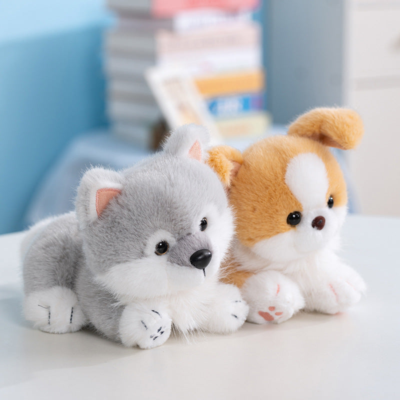 Fox Raccoon Plush Toy for Cozy Cuddles and Woodland Decor