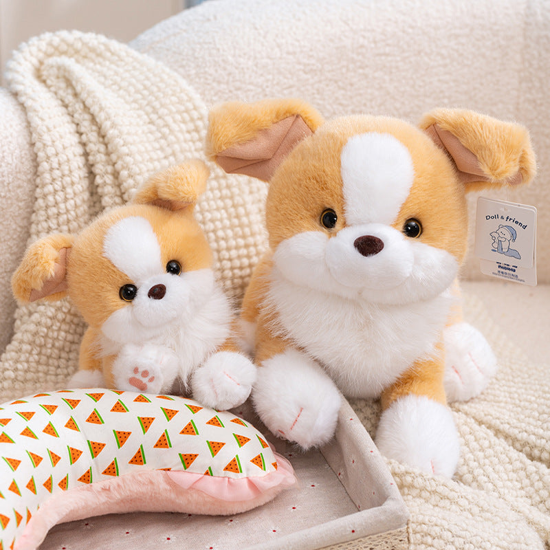 Fox Raccoon Plush Toy for Cozy Cuddles and Woodland Decor