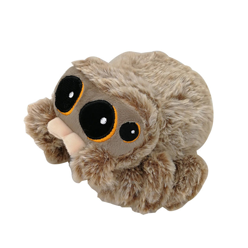 Jumping Spider Plush Toy with Big Cute Eyes
