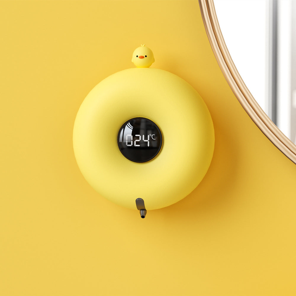 Kids Foam Soap Dispenser Touchless Duck Wall Mount