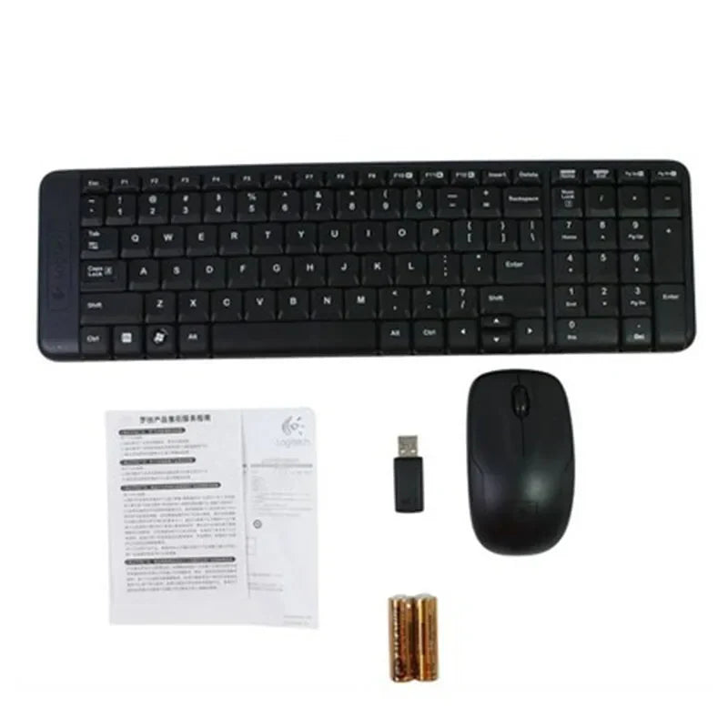 Wireless Keyboard and Mouse Combo for a Clutter-Free Desk