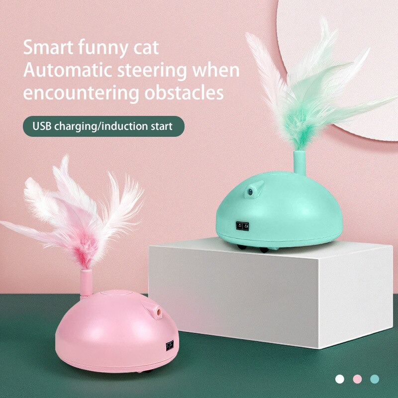Automatic Interactive Cat Toy for Independent Play