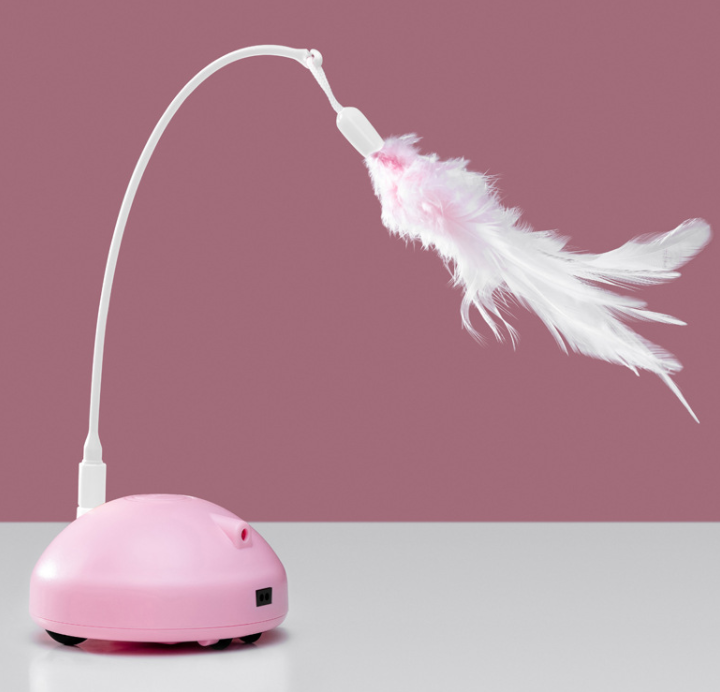 Automatic Interactive Cat Toy for Independent Play