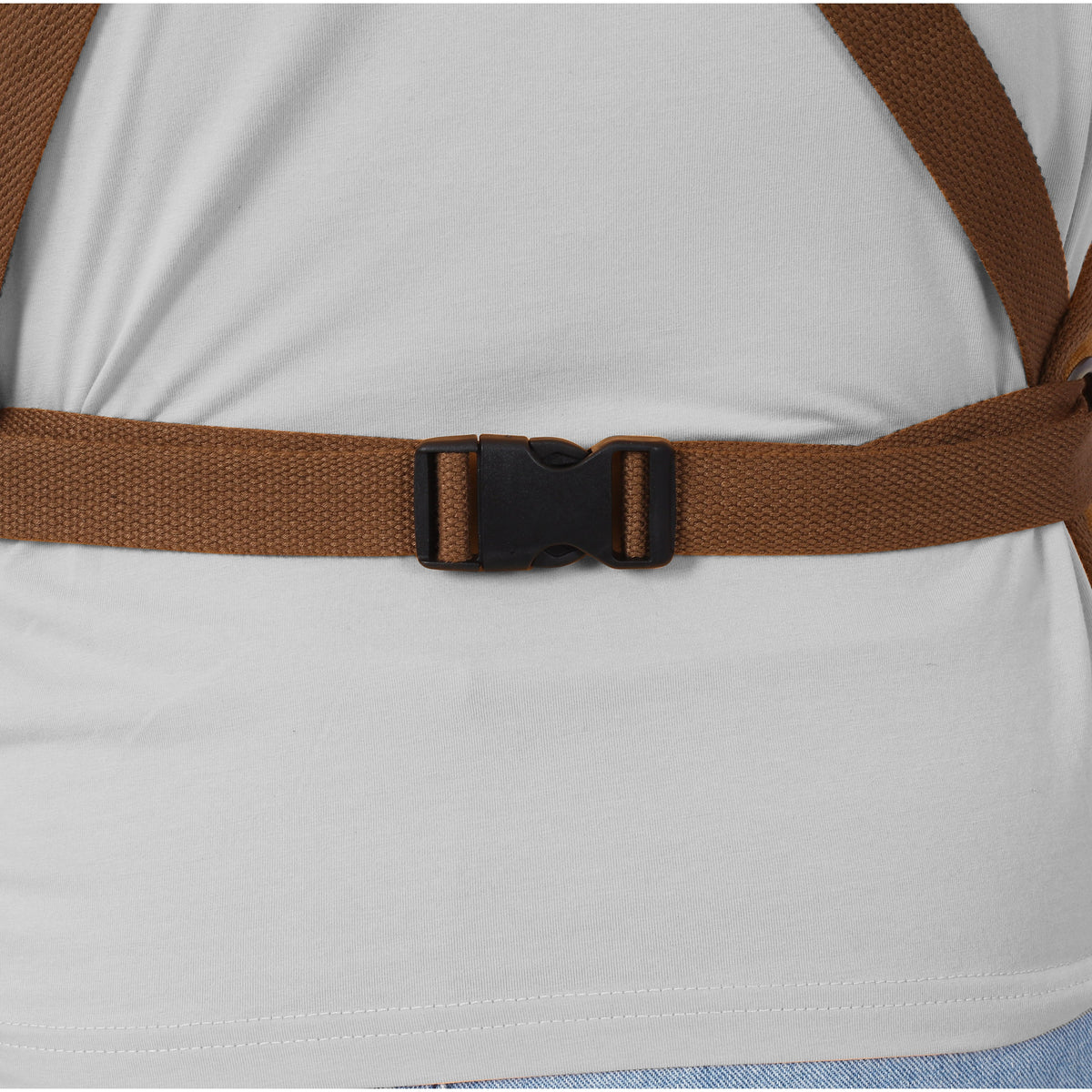 Heavy-Duty Waxed Canvas Carpenter Apron with Tool Pockets