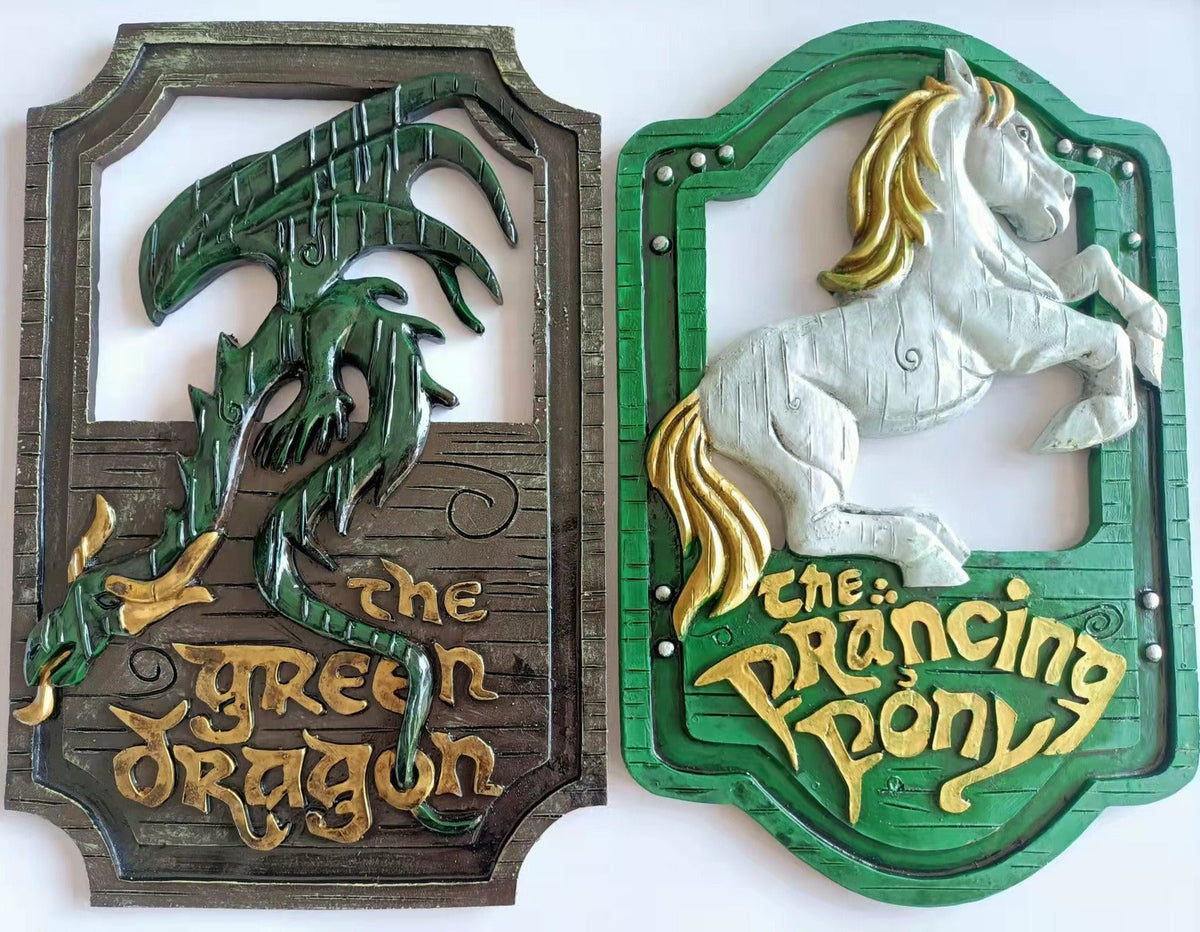 Fantasy Wall Hanging Set With 3D Unicorn Home Decor