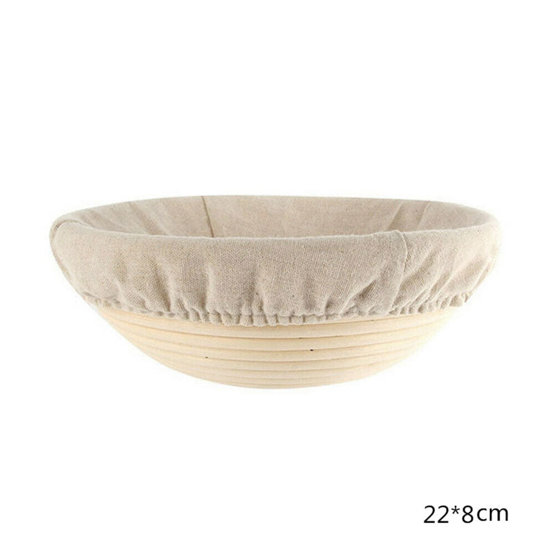 Rattan Bread Proofing Basket for Sourdough Spiral Loaves
