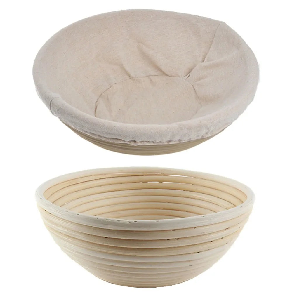 Rattan Bread Proofing Basket for Sourdough Spiral Loaves