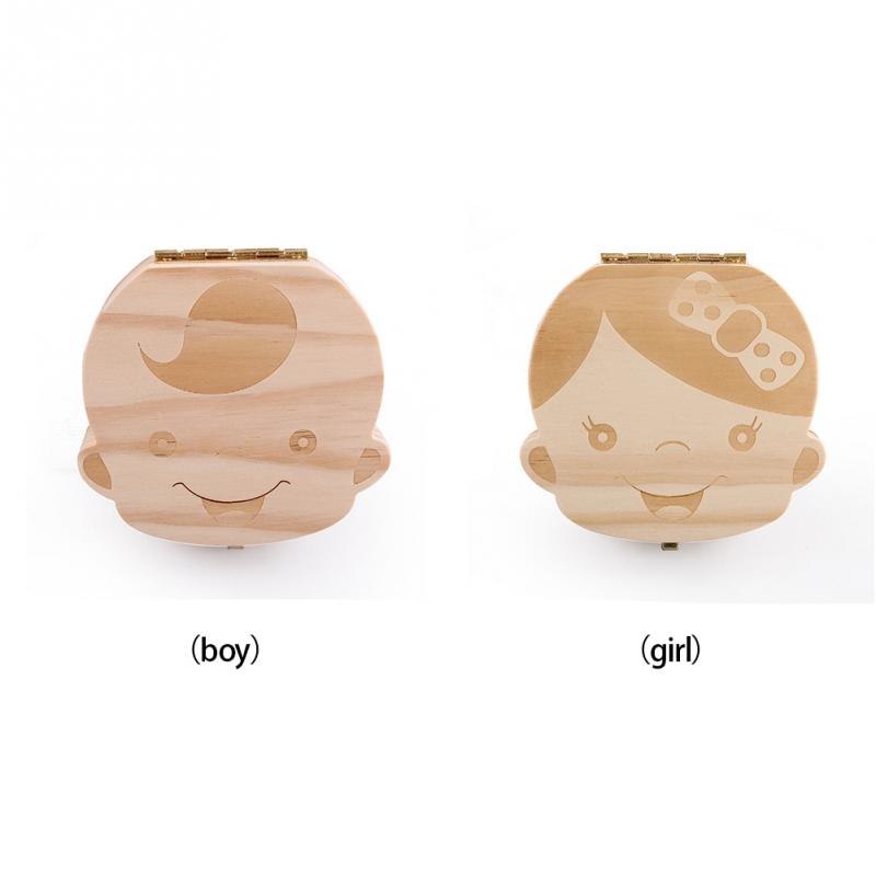 Wooden Baby Tooth Keepsake Box for Lasting Memories