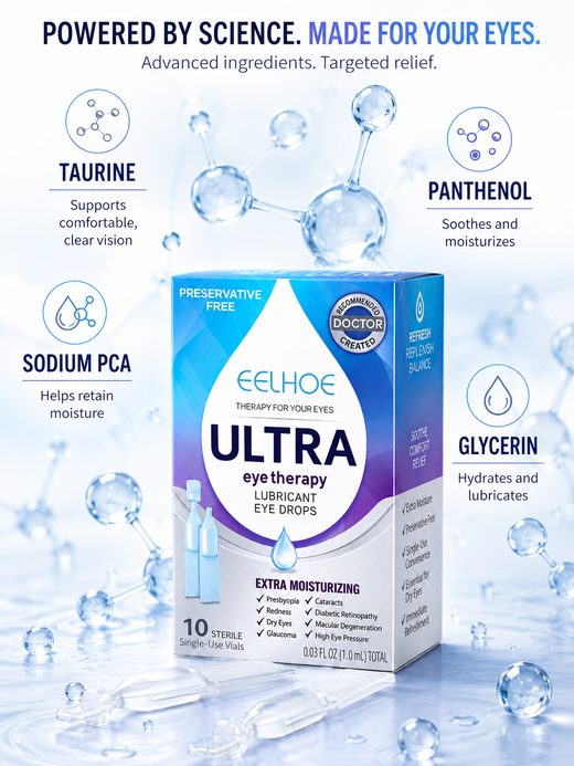 Lubricant Eye Drops — Preservative-Free Dry Eye Relief