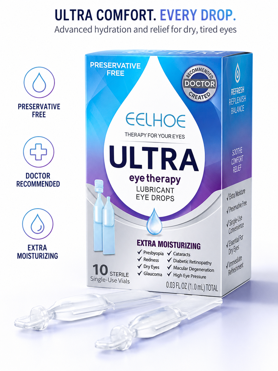 Lubricant Eye Drops — Preservative-Free Dry Eye Relief
