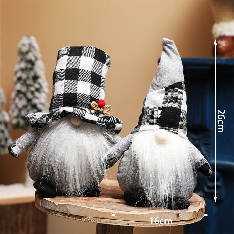 Christmas Gnome Decor for Cozy Holiday Shelf Charm