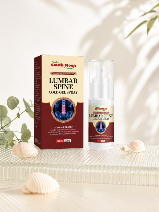 Lumbar Spine Cold Gel Spray — Instant Cooling Relief