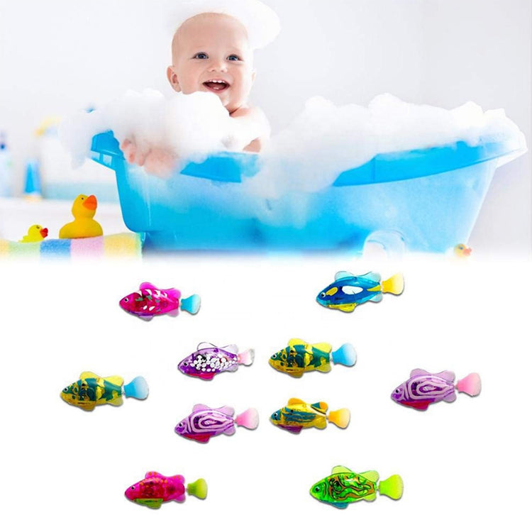 Light-Up Swimming Fish Bath Toy for Engaging Baby Play