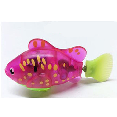 Light-Up Swimming Fish Bath Toy for Engaging Baby Play