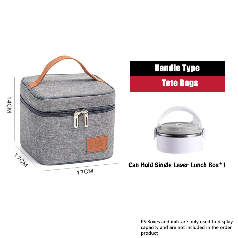 Insulated Foil-Lined Lunch Bag for Work and School