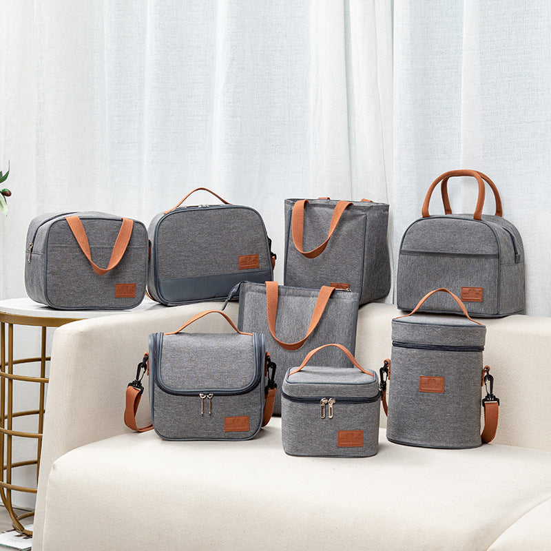 Insulated Foil-Lined Lunch Bag for Work and School