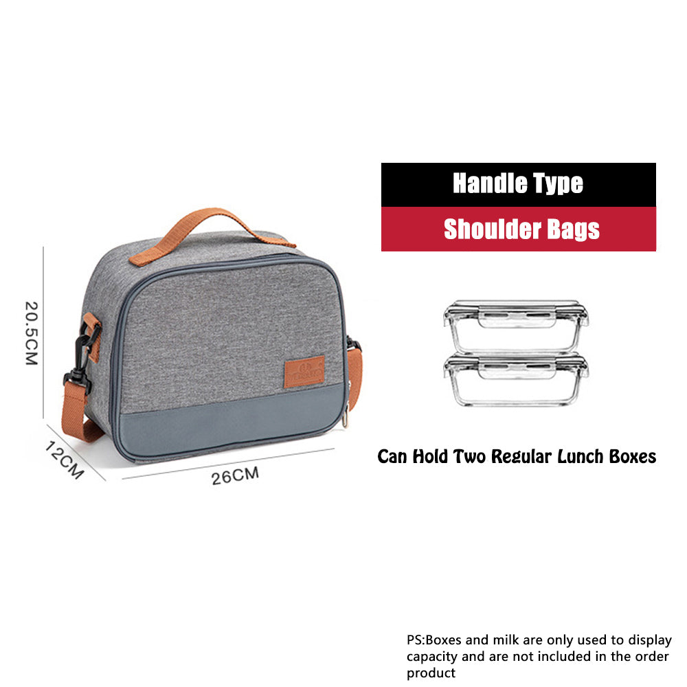 Insulated Foil-Lined Lunch Bag for Work and School
