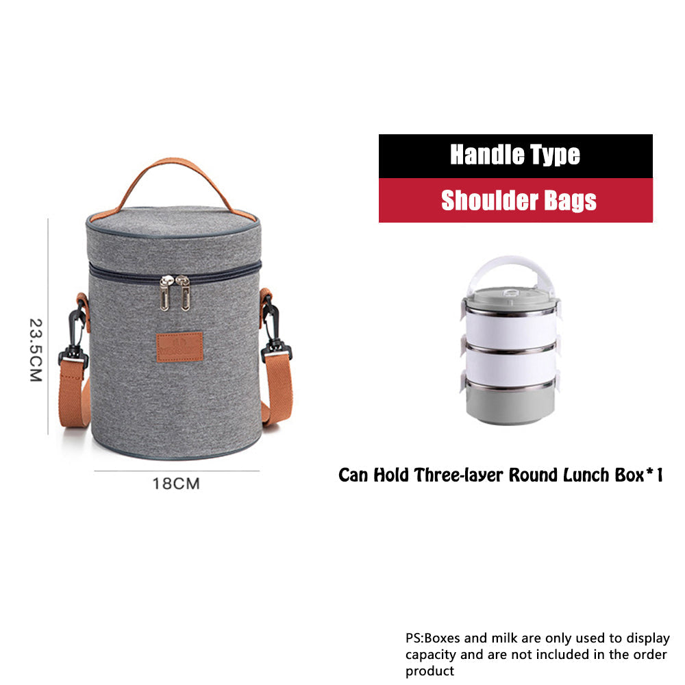 Insulated Foil-Lined Lunch Bag for Work and School