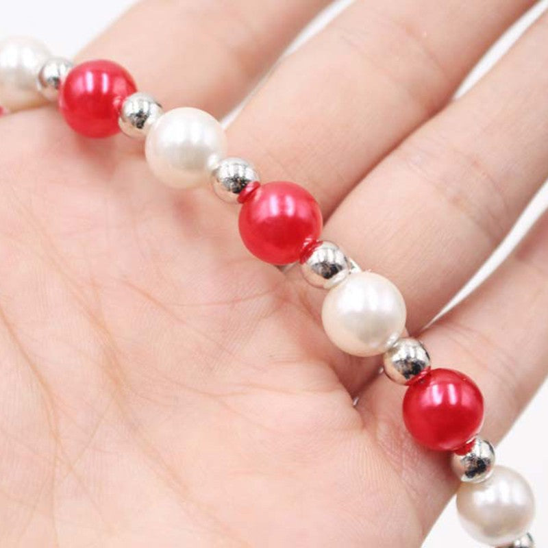 Luxury Pearl Beaded Dog Leash for Small Dogs & Cats