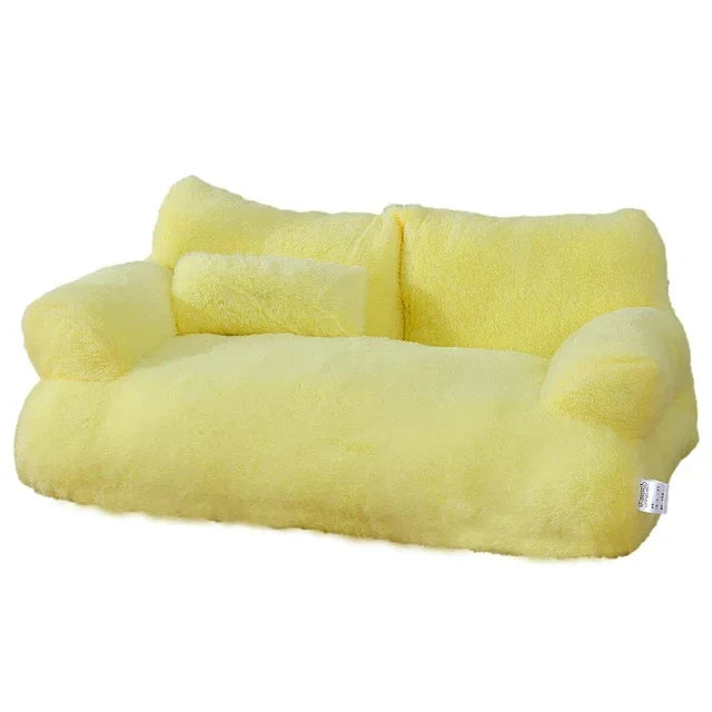 Luxury Cat Bed Sofa for Warm, Cozy Indoor Lounging