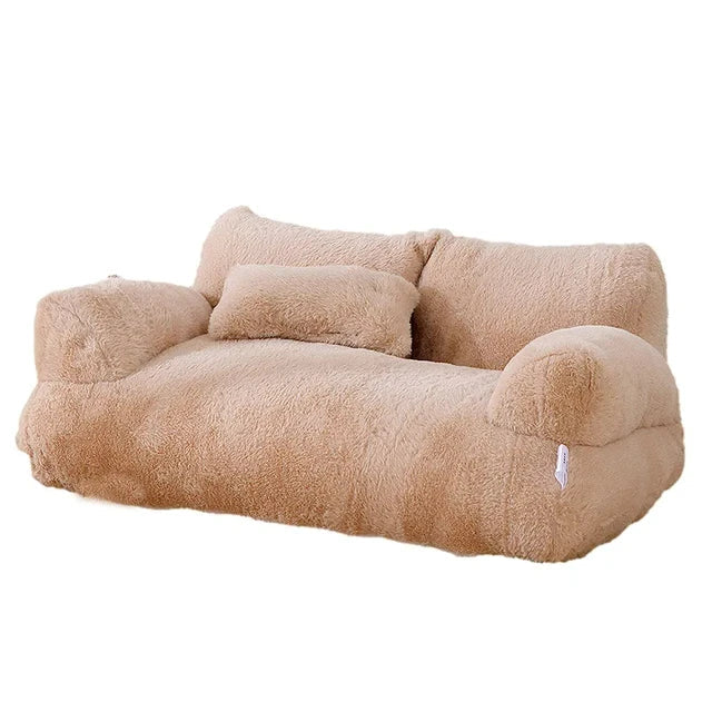 Luxury Cat Bed Sofa for Warm, Cozy Indoor Lounging
