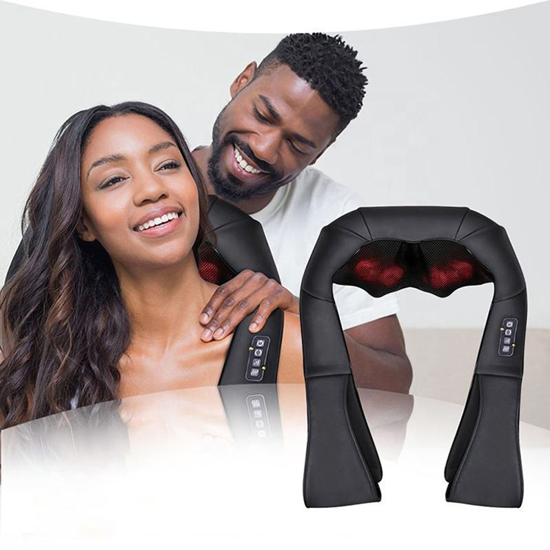 Heated Shiatsu Neck and Shoulder Back Massager Shawl