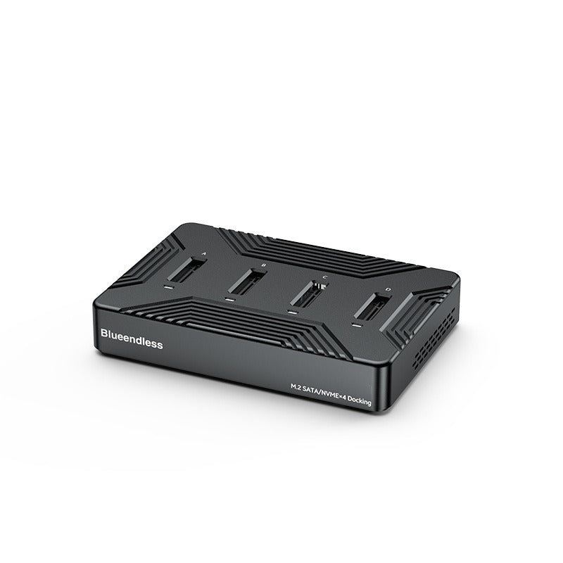 M.2 NVMe SATA SSD Dock for 4 Drives, USB 3.2 10Gbps