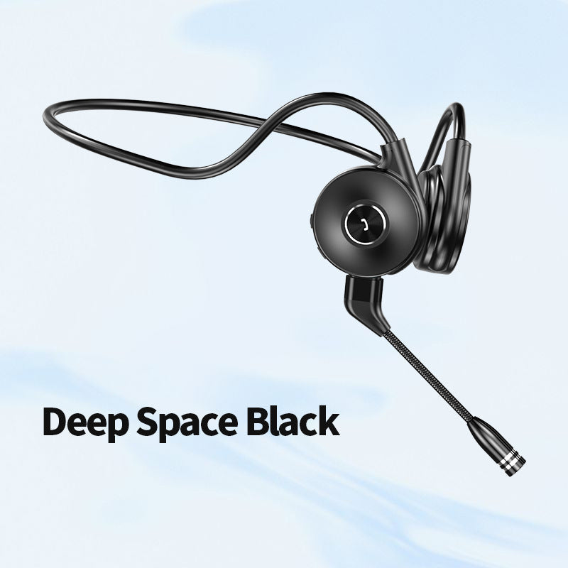 Bone Conduction Sports Headset: Open-Ear, 25g Light