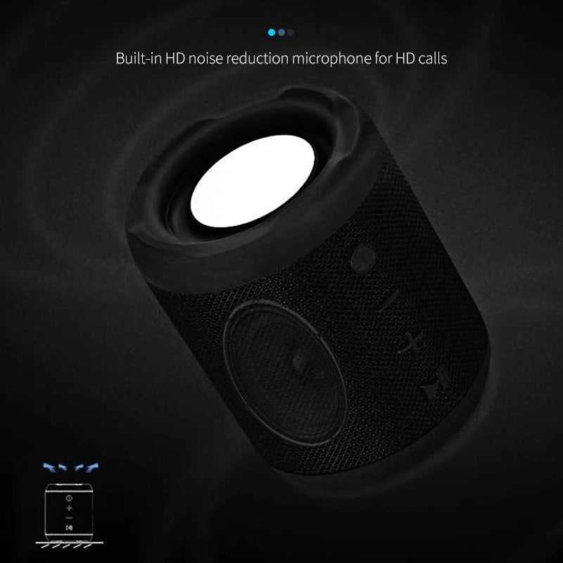 Portable Bluetooth Speaker: Camo Design, Hands-Free Mic