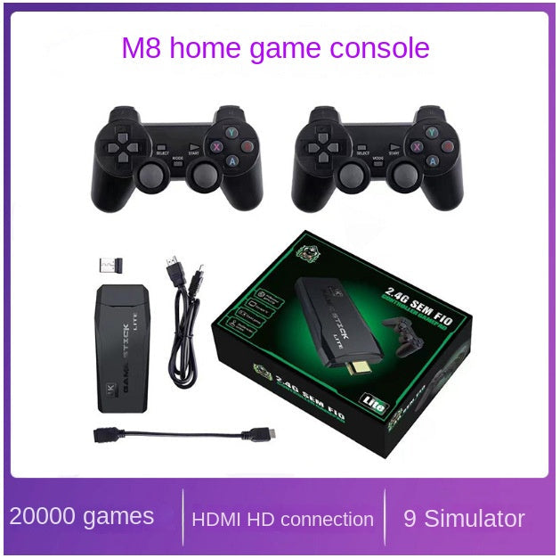 Retro Game Stick: 20,000 Classic Games with 2 Controllers