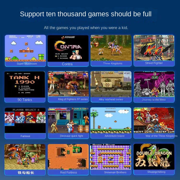 Retro Game Stick: 20,000 Classic Games with 2 Controllers