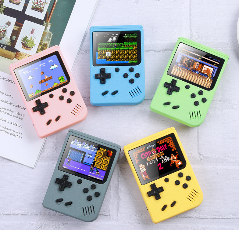 Handheld Game Console: 500 Classic Games On The Go