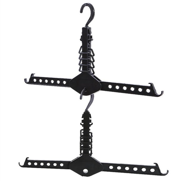 Folding Clothes Hanger Rack for Space-Saving Storage